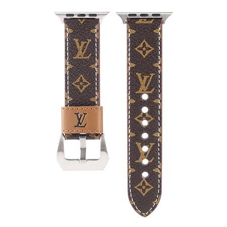 ルイヴィトン lv アップルウォッチバンド アップルウォッチ 互換性 通気性いい 防水 高级 高品質 人気 芸能人 レデイース メンズ 流行り おしゃれ 可愛い 綺麗 通販店 本革 ブランド 