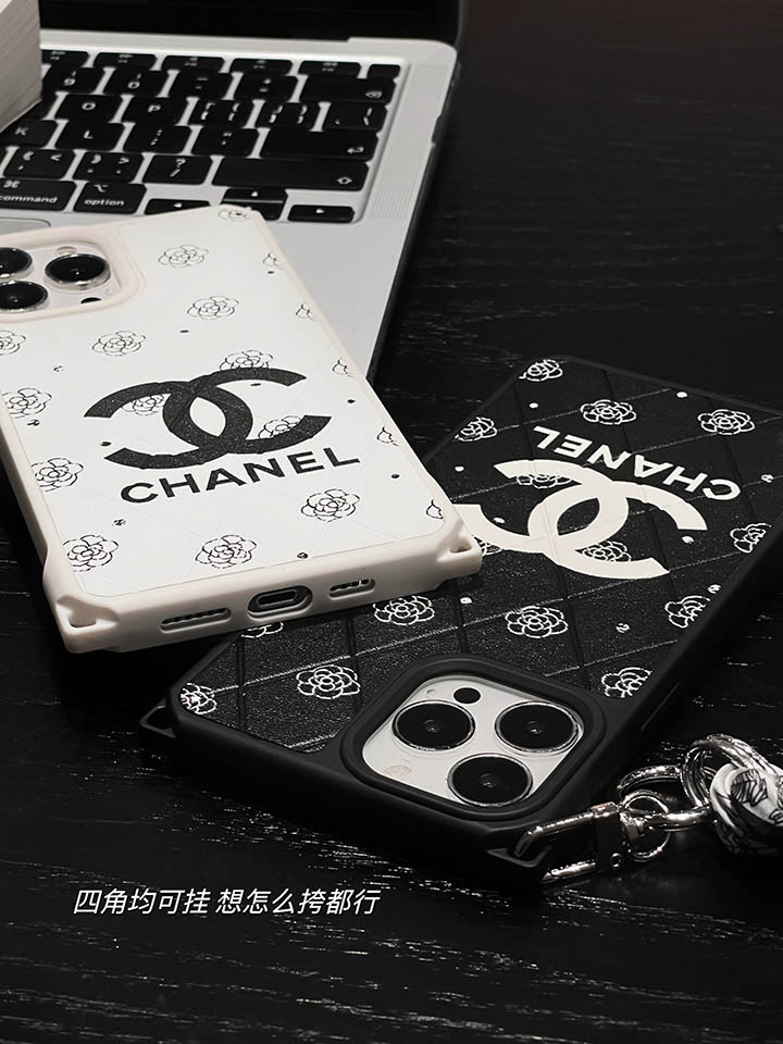 chanel iphone15 plusケース斜めがけ