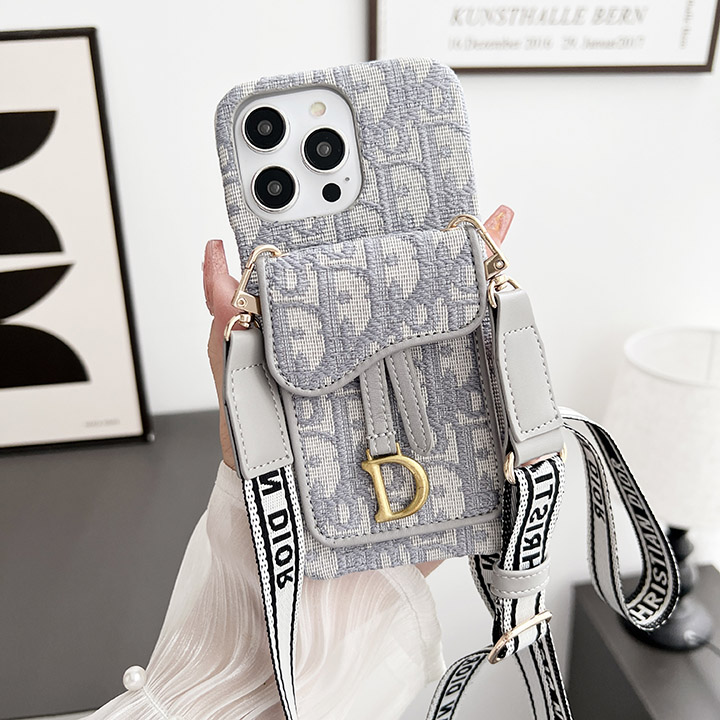 dior iphone15ケースカードポッケト付き