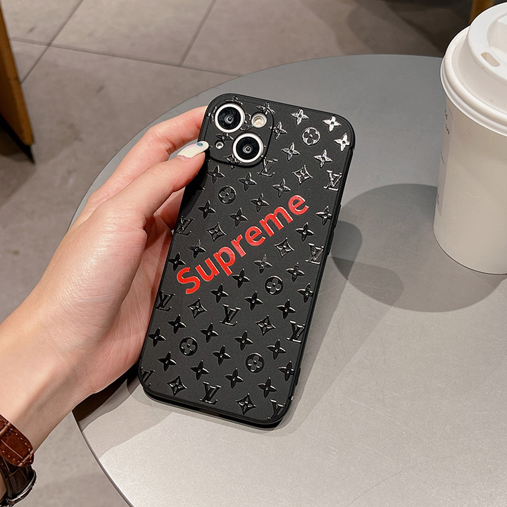 LV supreme iphone15 plusカバー プレゼント