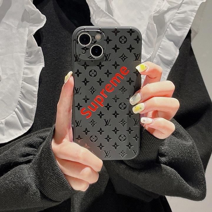 LV supreme iphone15 plusカバー プレゼント