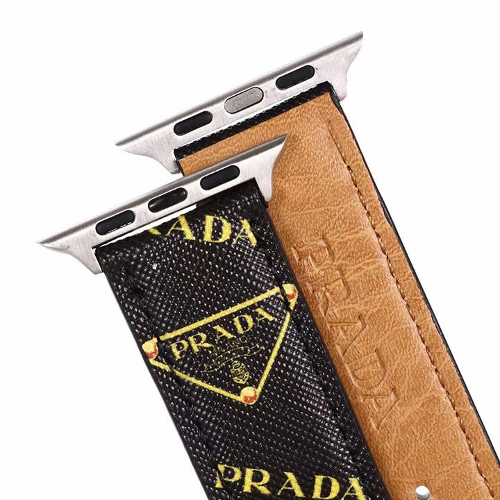 pradaブランドアップルウォッチバンド