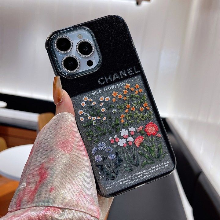 chanel iphone15ケース大人 可愛い