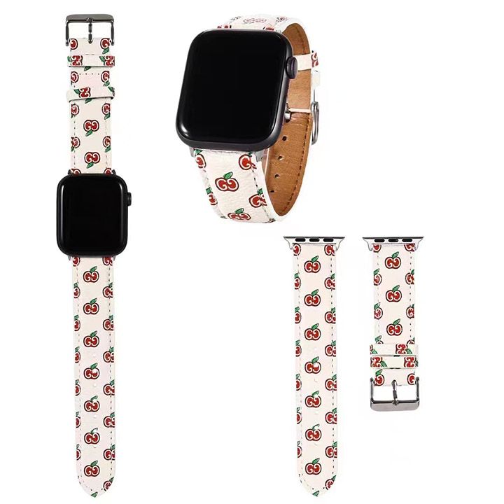 グッチ レザーバンド Apple Watch