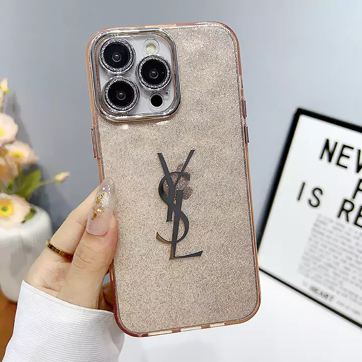 ysl iphone15ケース キラキラ